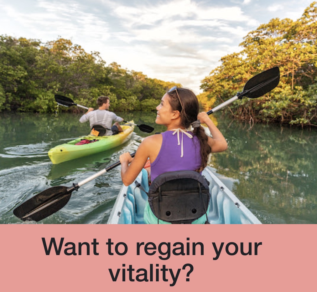 lady kayaking